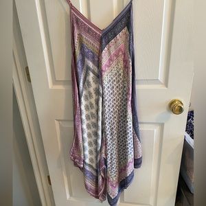 Anthropologie handkerchief slip dress